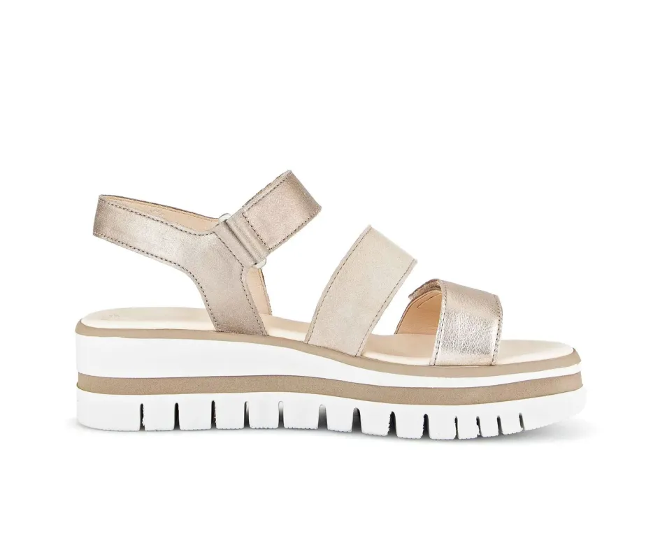 Gabor Women's 64.620.62 Metallic Desert sold by Orleans Shoe Co.