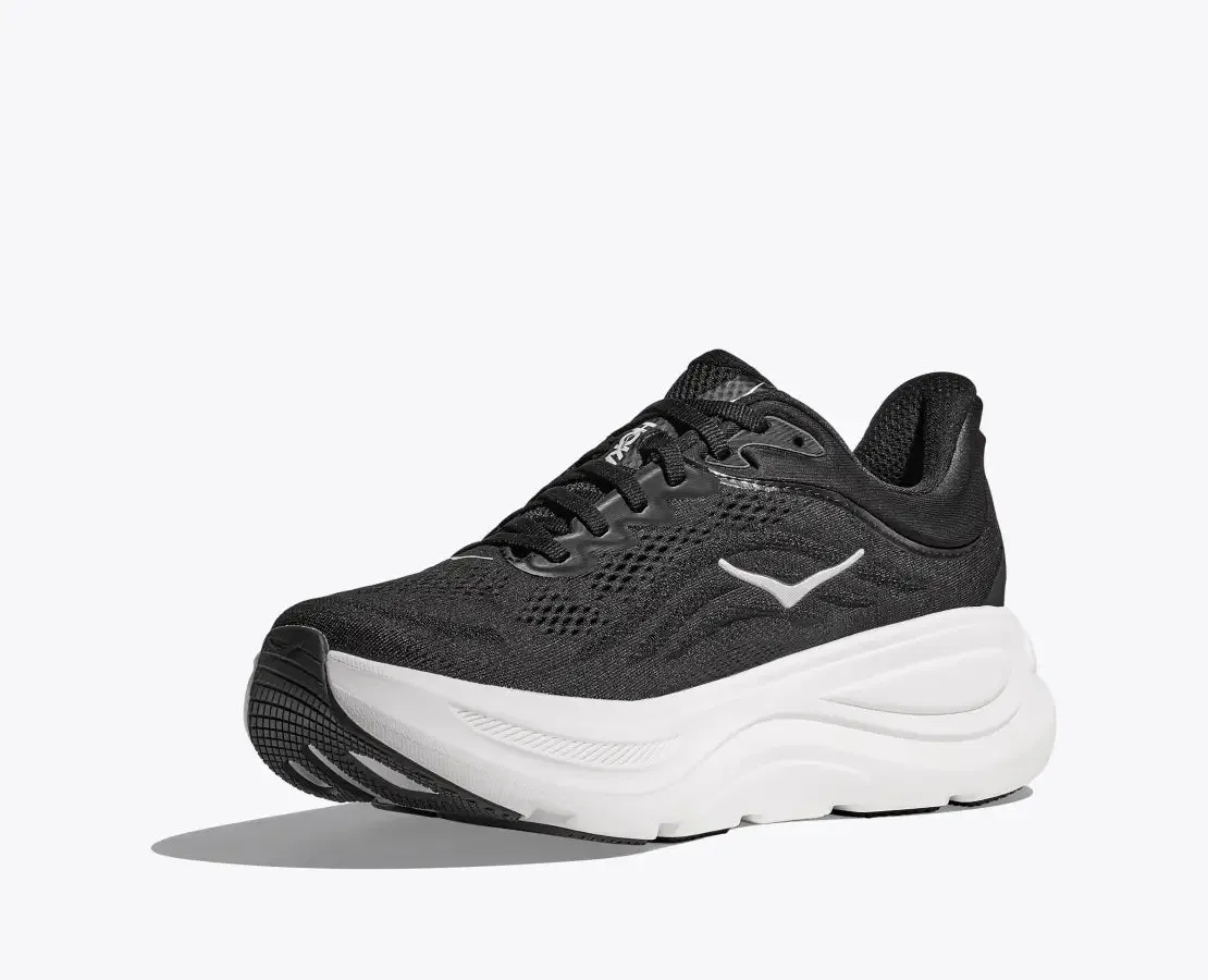 Hoka Men's Bondi 9 Black White sold by Orleans Shoe Co. product image thumbnail 3