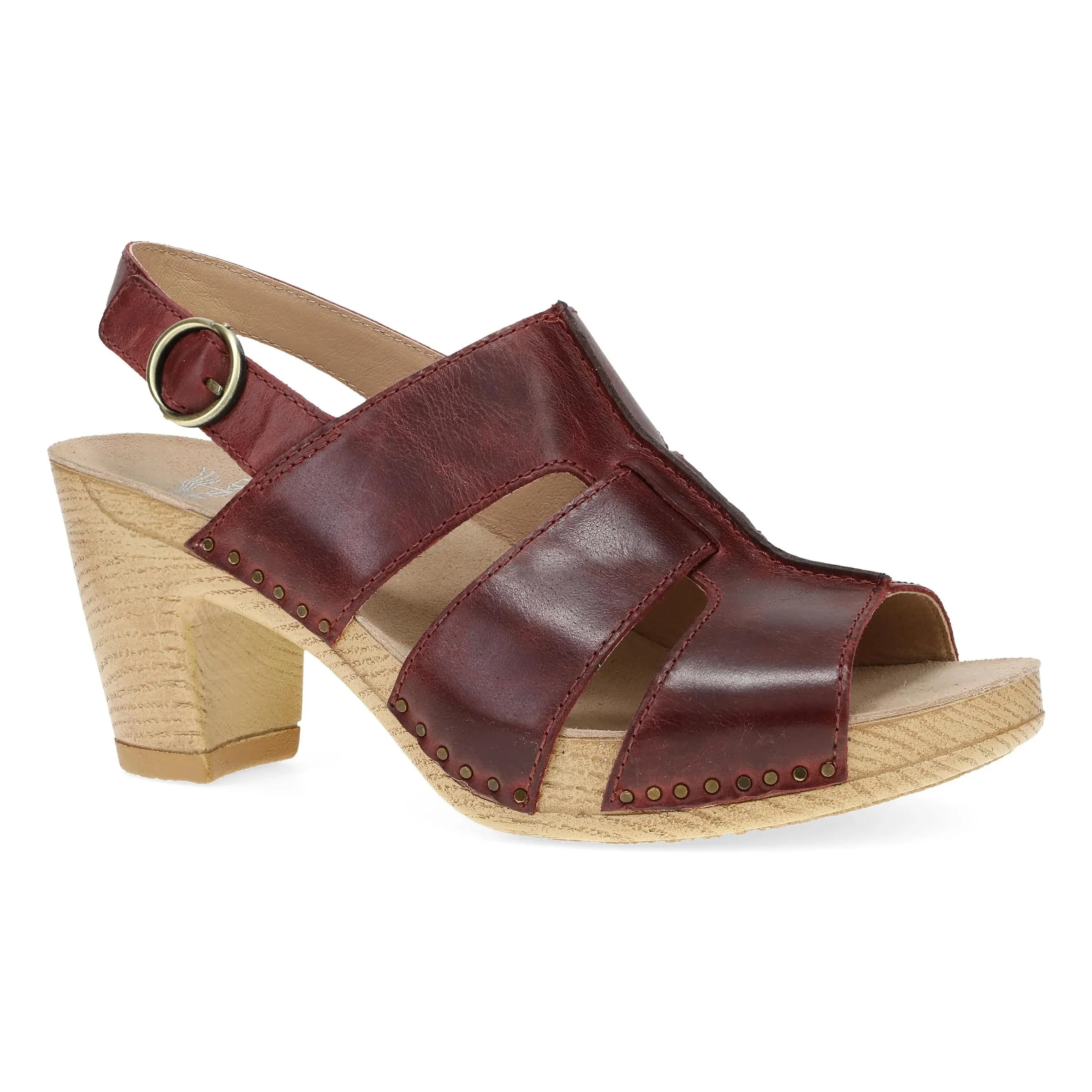 Dansko Women's Tatiana Pull Up Wine sold by Orleans Shoe Co.