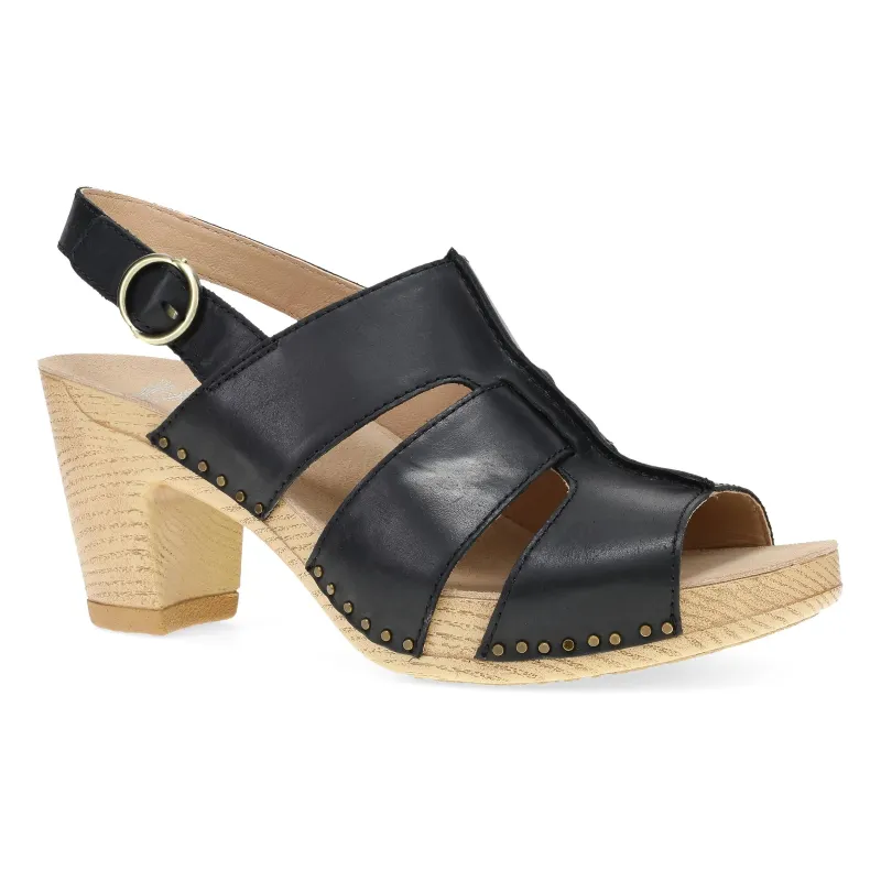 Dansko Women's Tatiana Pull Up Black sold by Orleans Shoe Co.