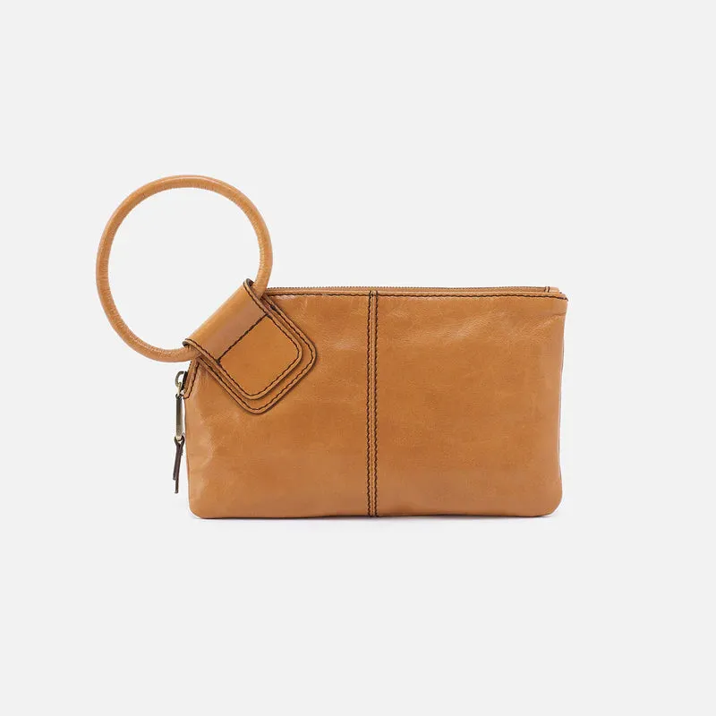 Hobo Sable Wristlet Natural sold by Orleans Shoe Co.