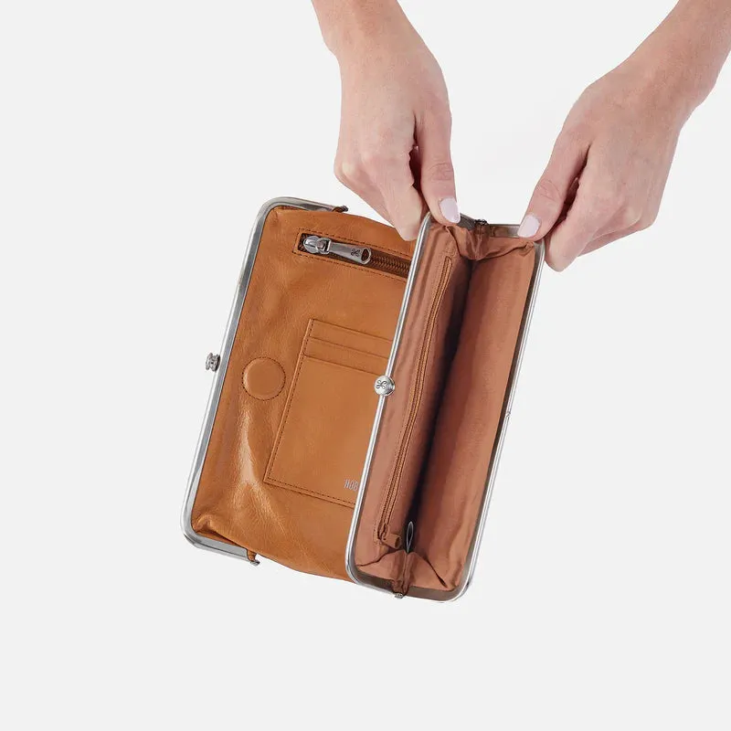 Hobo Lauren Clutch Wallet Natural sold by Orleans Shoe Co. product image thumbnail 3