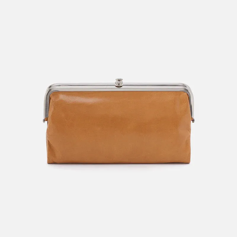 Hobo Lauren Clutch Wallet Natural sold by Orleans Shoe Co.