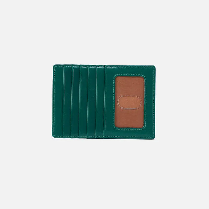 Hobo Euro Slide Card Case Alpine Green sold by Orleans Shoe Co.