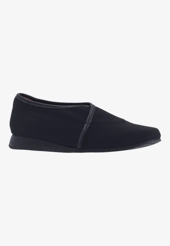 L'Amour Des Pieds Women's Taura Black Suede sold by Orleans Shoe Co.