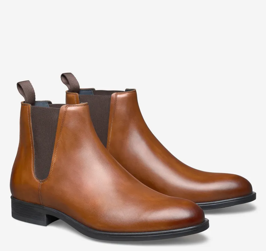 Johnston & Murphy Flynch Tan Italian Calfskin made by Johnston & Murphy