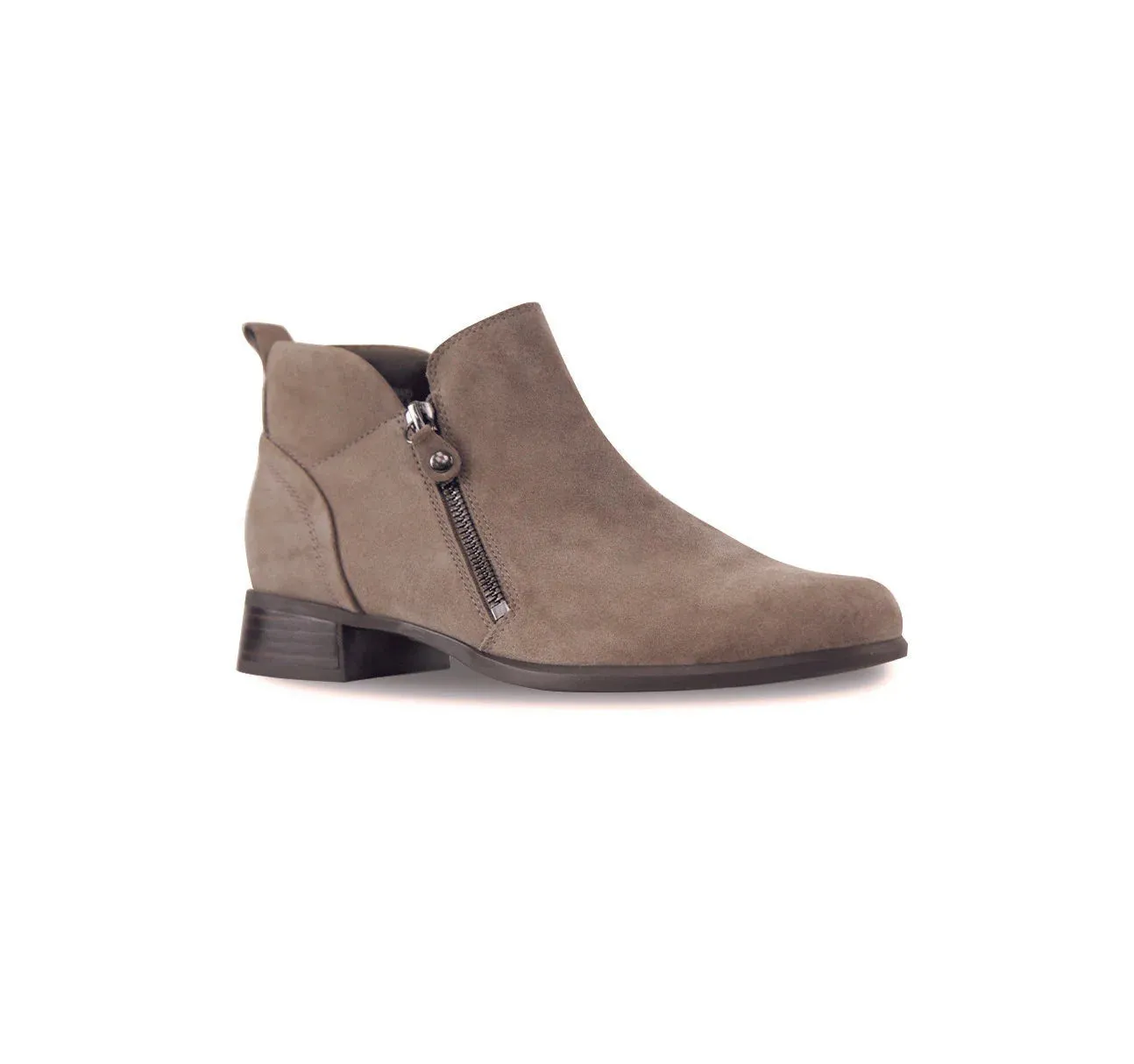 Munro Women's Neko Almond Suede sold by Orleans Shoe Co.