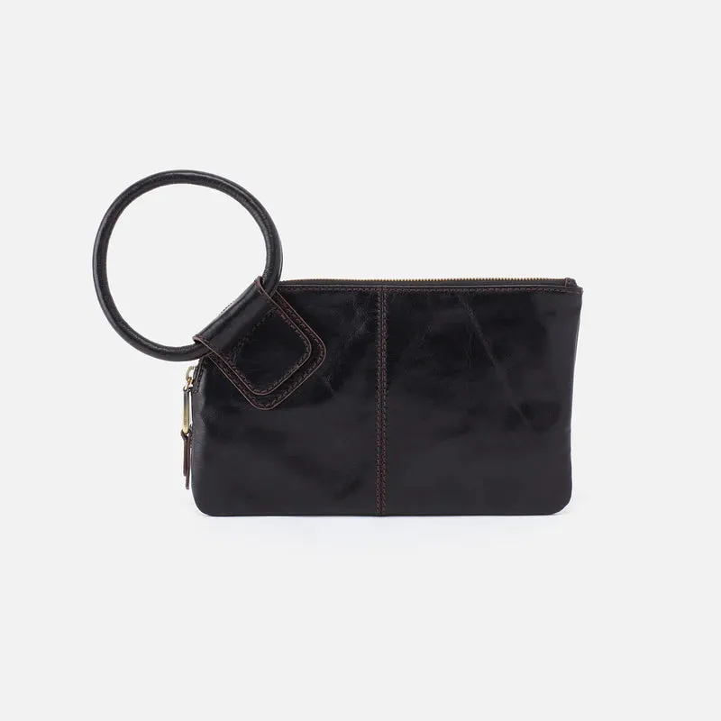 Hobo Sable Wristlet Black sold by Orleans Shoe Co.