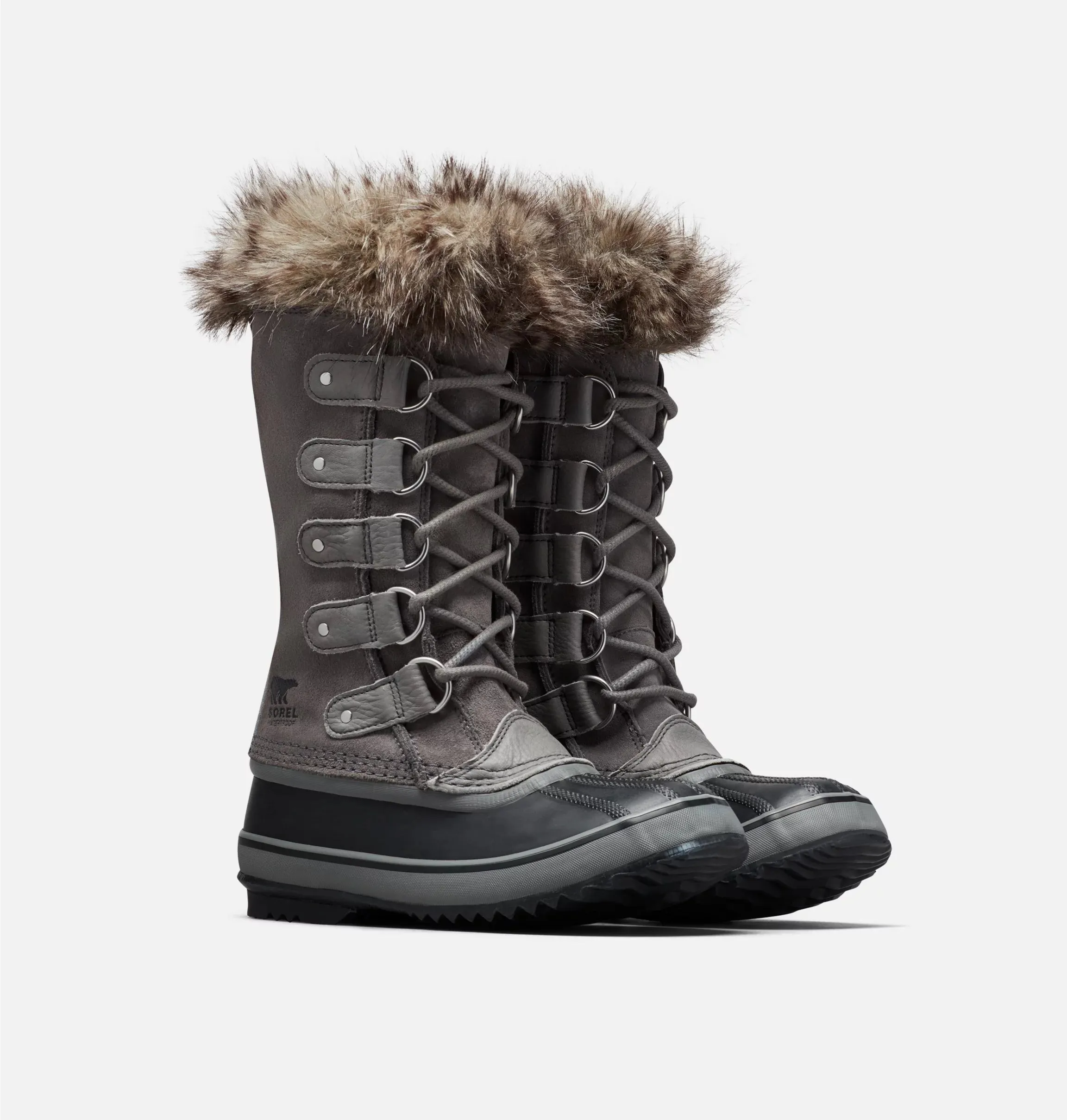 Sorel Women's Joan Of Arctic Boot Waterproof Quarry Black sold by Orleans Shoe Co.