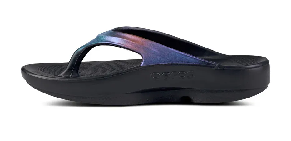 OOfos Women's OOlala Luxe Midnight Spectre sold by Orleans Shoe Co. product image thumbnail 4