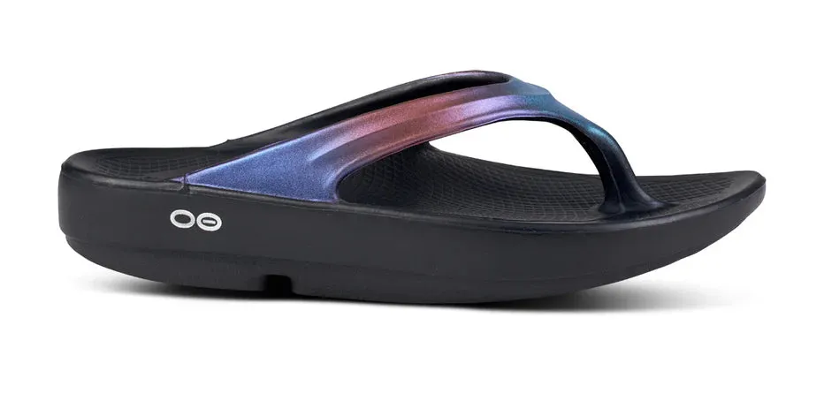OOfos Women's OOlala Luxe Midnight Spectre sold by Orleans Shoe Co. product image thumbnail 2
