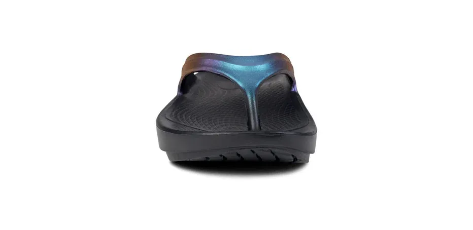 OOfos Women's OOlala Luxe Midnight Spectre sold by Orleans Shoe Co. product image thumbnail 3