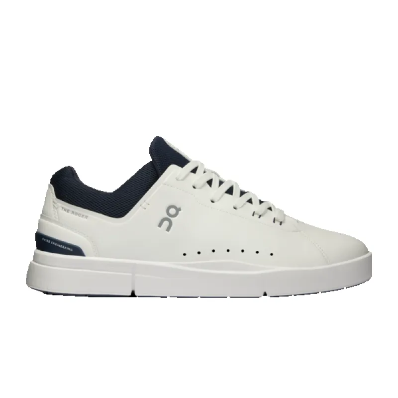 On Men's The Roger Advantage 2 White Midnight sold by Orleans Shoe Co.