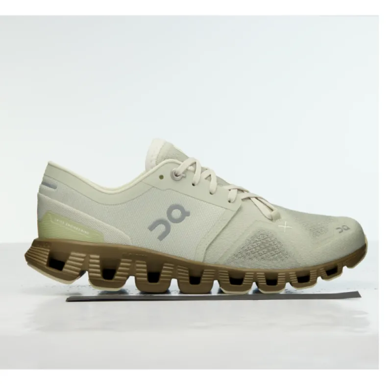 On Women’s Cloud X 3 Aloe Hunter sold by Orleans Shoe Co.