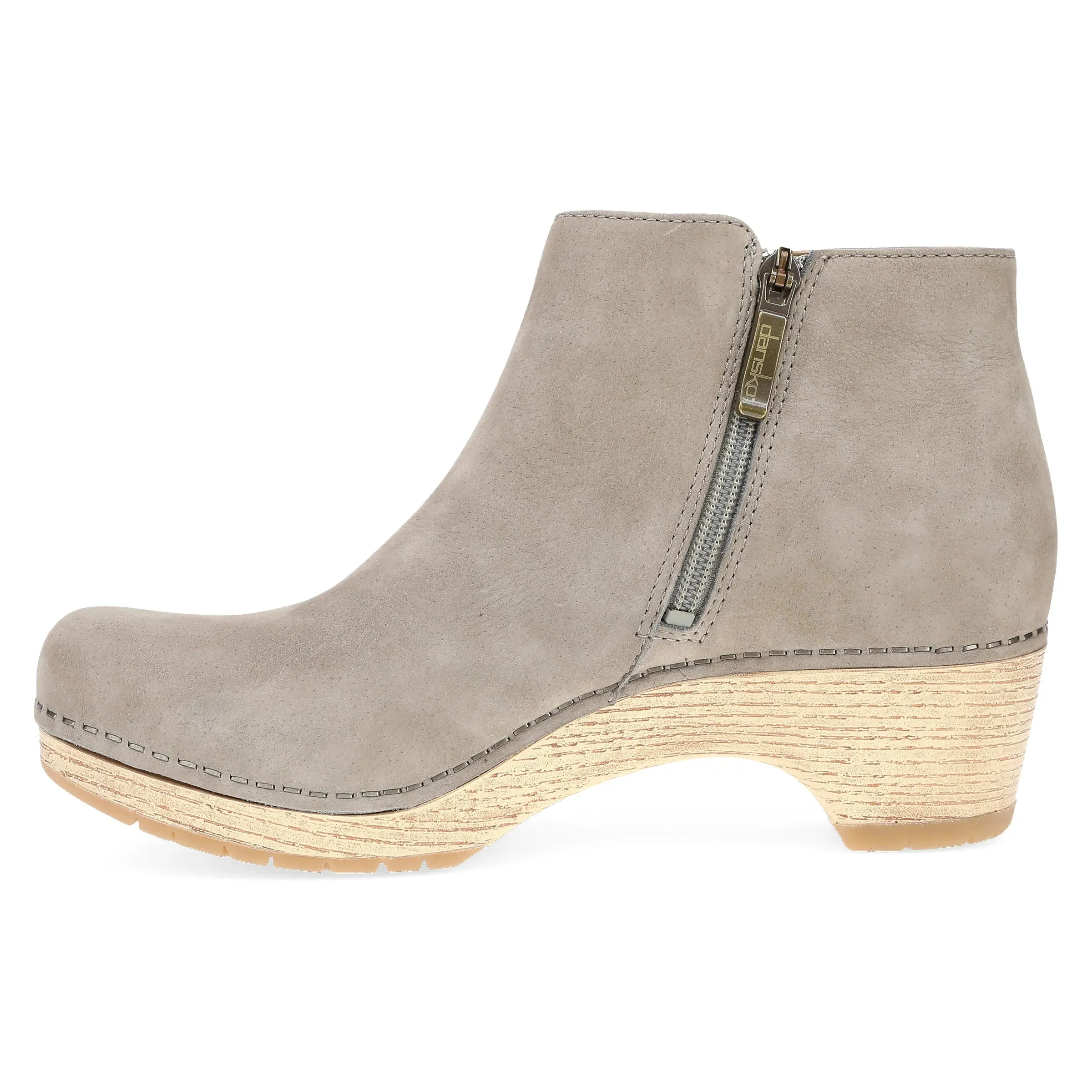 Dansko Women's Lizanne Milled Nubuck Taupe sold by Orleans Shoe Co. product image thumbnail 2