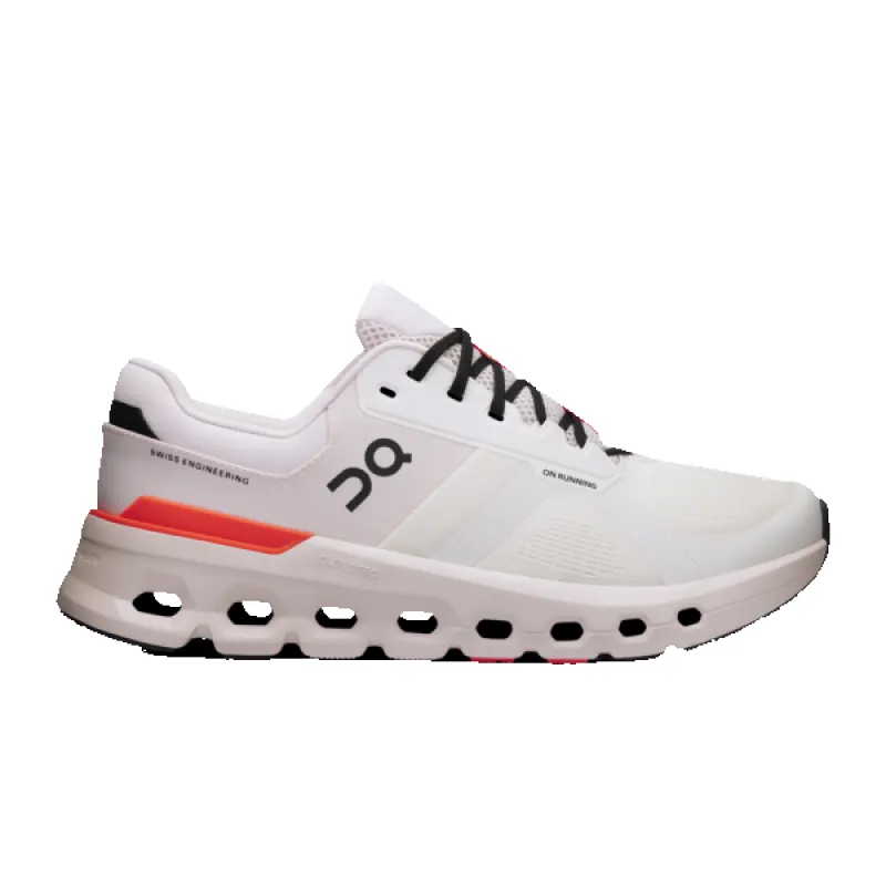 On Men's Cloudrunner 2 White Sand sold by Orleans Shoe Co.