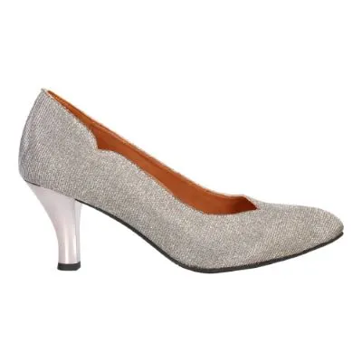 L'Amour Des Pieds Women's Bamelle Pewter Dance Glitter sold by Orleans Shoe Co. product image thumbnail 2