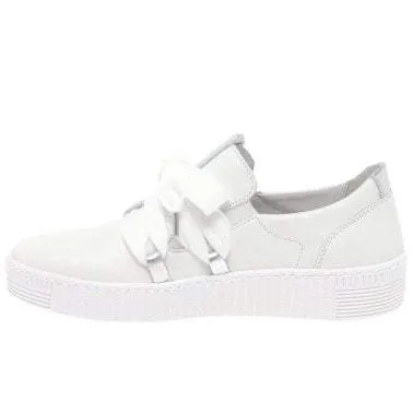 Gabor Women’s Waltz Trainer White sold by Orleans Shoe Co. product image thumbnail 3