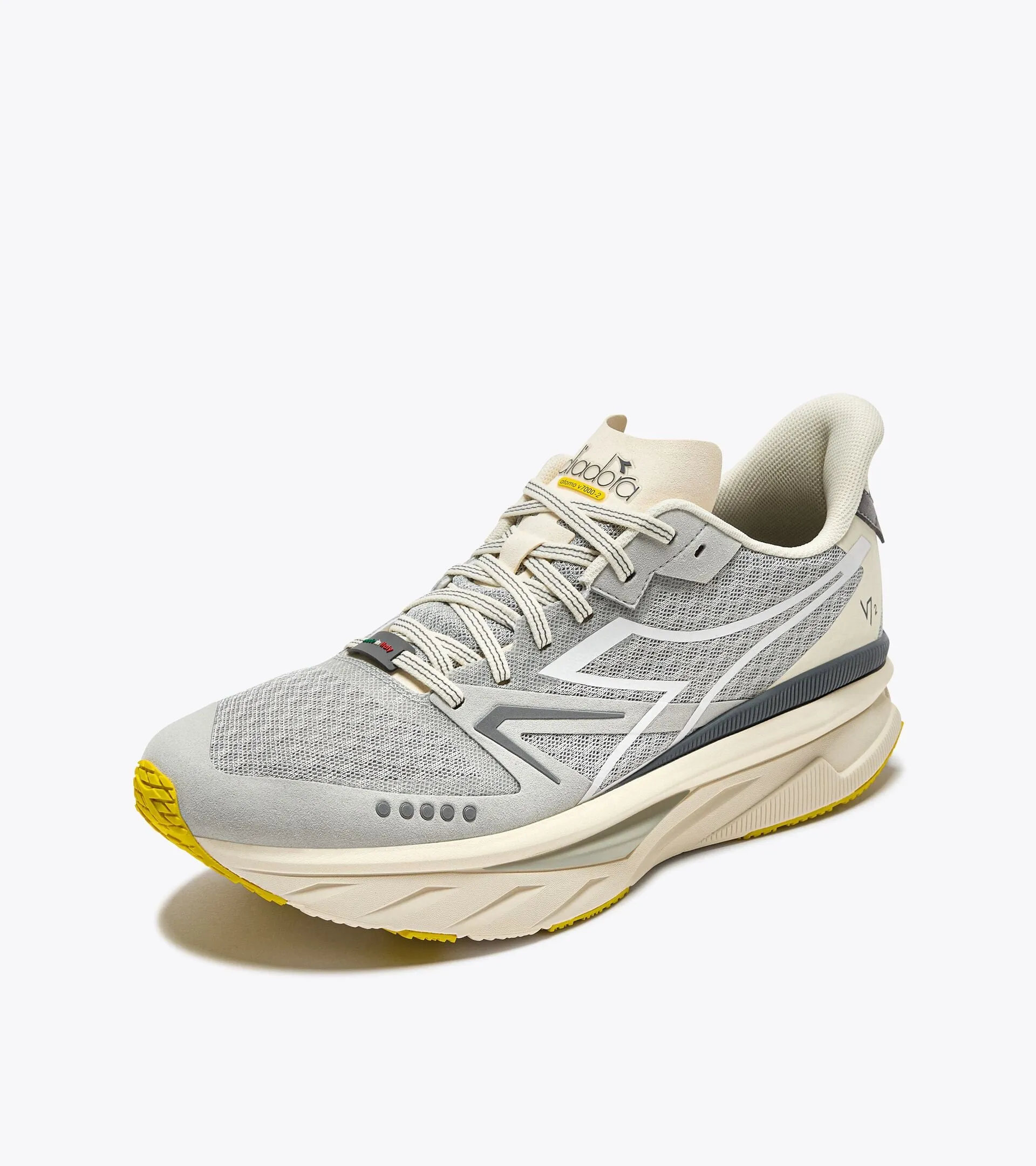 Diadora Men’s Atomo V7000-2 Silver DD Whisper White sold by Orleans Shoe Co. product image thumbnail 3