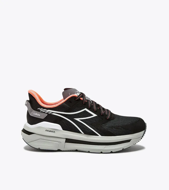 Diadora Women’s Cellula Black Silver sold by Orleans Shoe Co.