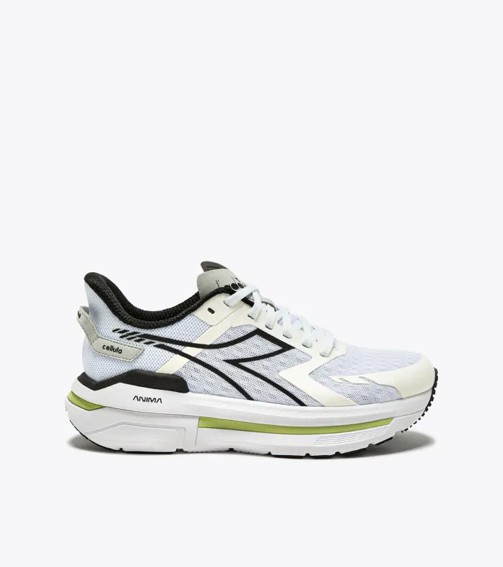 Diadora Women’s Cellula White Black sold by Orleans Shoe Co.