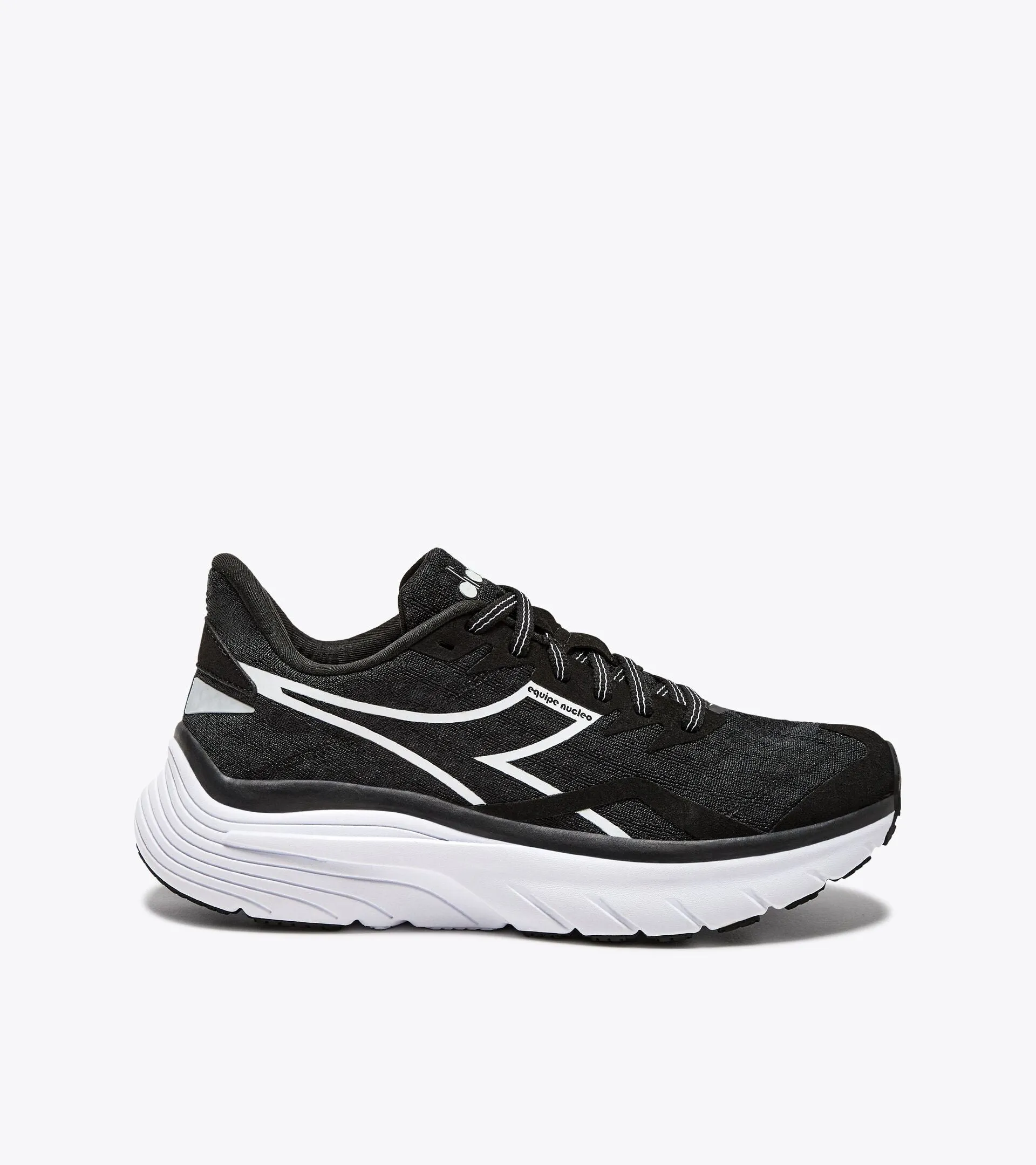 Diadora Women’s Equipe Nucleo Black White sold by Orleans Shoe Co.