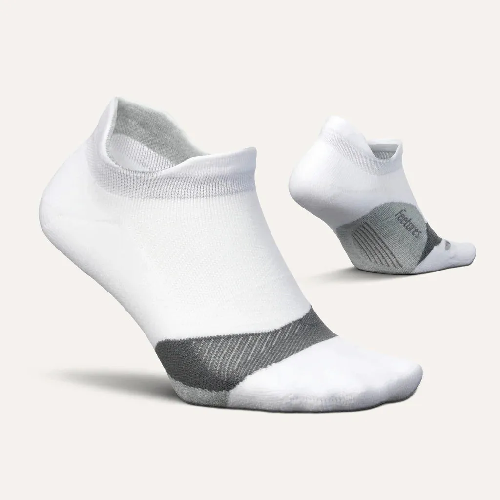 Feetures Elite Light Cushion No Show Tab White Grey sold by Orleans Shoe Co. product image thumbnail 2