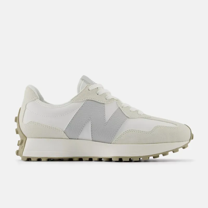 New Balance Women’s WS327KE White Grey sold by Orleans Shoe Co.
