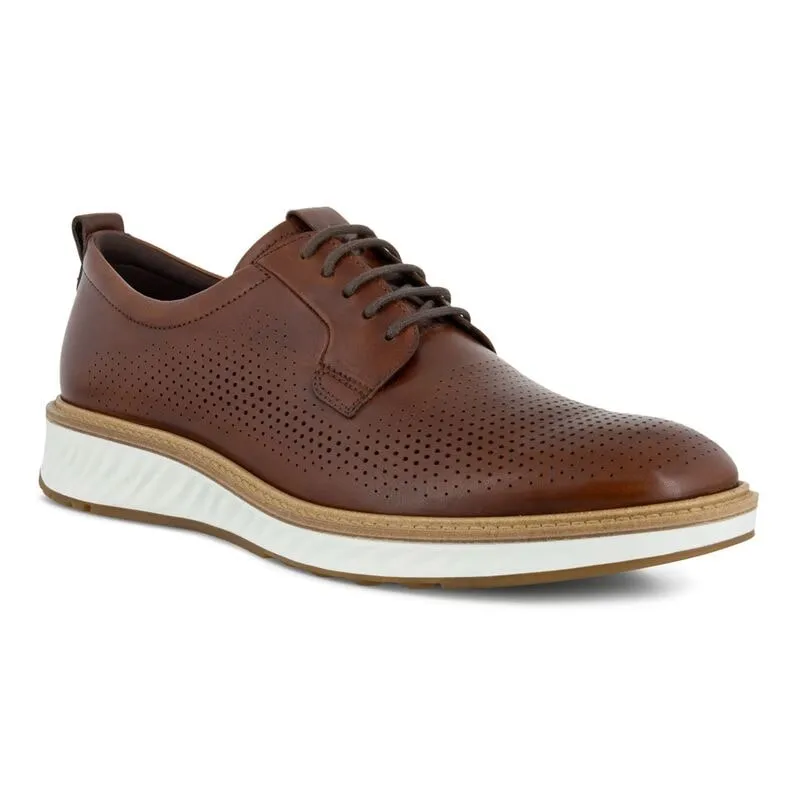 Ecco Men's St.1 Hybrid 5-Eyelet Derby Cognac 83680401053 sold by Orleans Shoe Co.