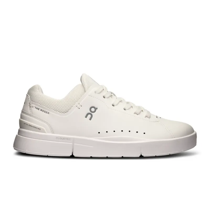 On Women’s Roger Advantage 2 White Undyed sold by Orleans Shoe Co.