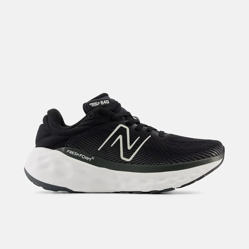 New Balance Women’s Fresh Foam X W840FLK Black Grey sold by Orleans Shoe Co.