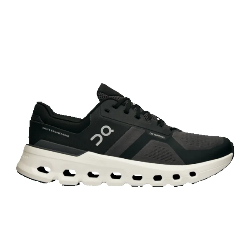 On Men’s Cloudrunner 2 Eclipse Black sold by Orleans Shoe Co.