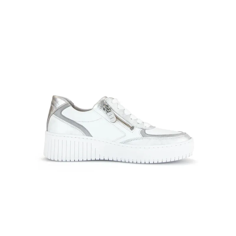 Gabor Women’s 43.233.61 White Gray sold by Orleans Shoe Co.