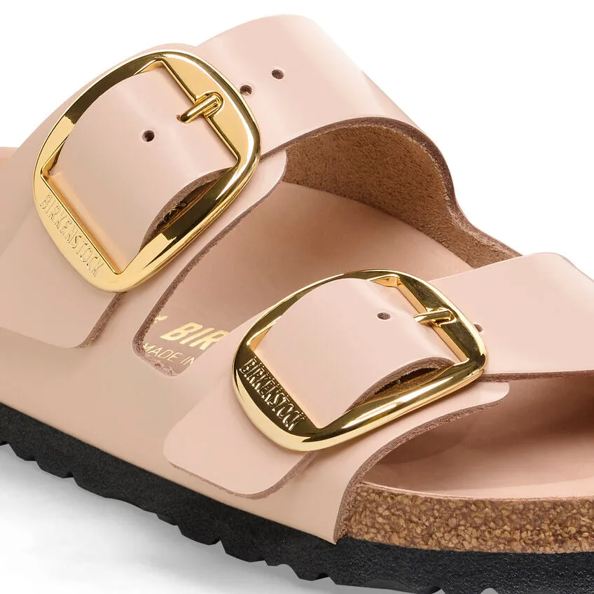 Birkenstock Women’s Arizona Big Buckle High Shine New Beige sold by Orleans Shoe Co. product image thumbnail 4