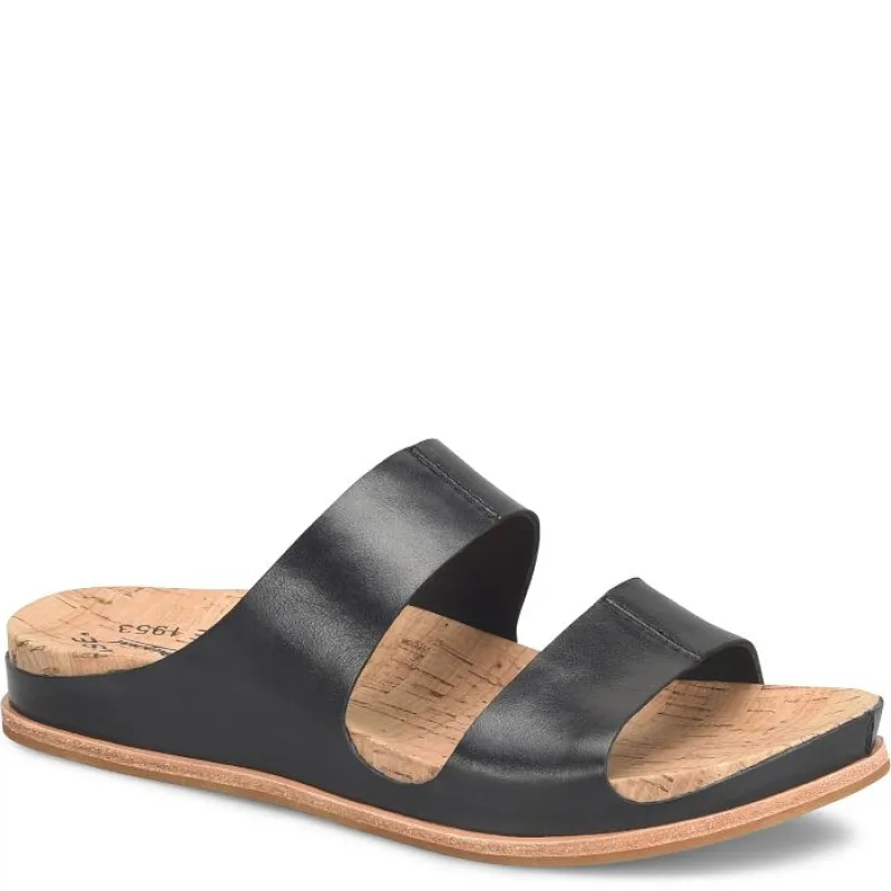 Kork Ease Women’s Tutsi Dual Band Black sold by Orleans Shoe Co.