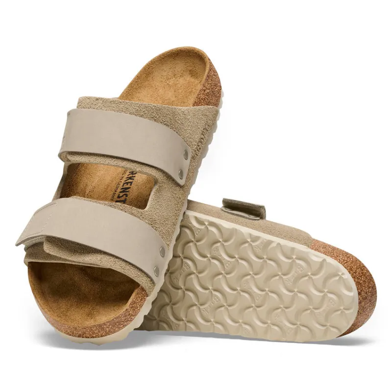 Birkenstock Uji Nubuck Suede Taupe 1025695 sold by Orleans Shoe Co.