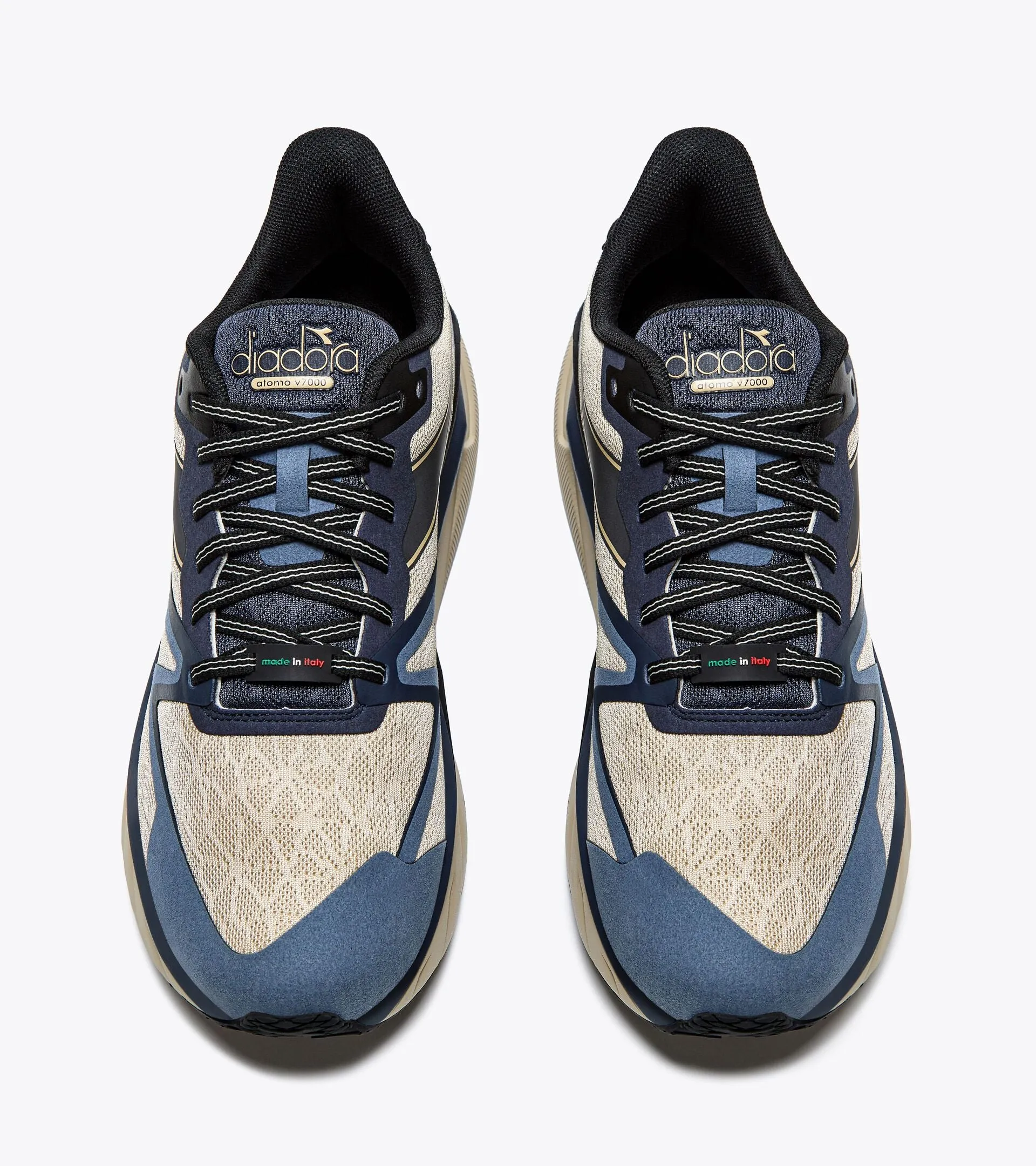 Diadora Men’s Atomo V7000 Dromo Castle Wall Black sold by Orleans Shoe Co. product image thumbnail 2