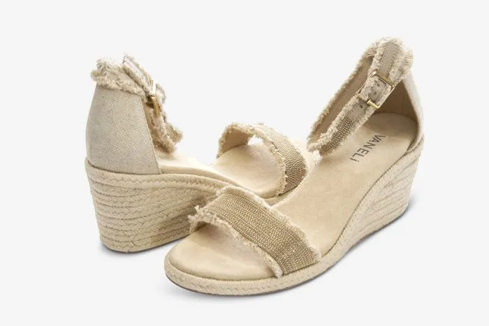 Vaneli Women’s Layry Natural Canvas sold by Orleans Shoe Co. product image thumbnail 3