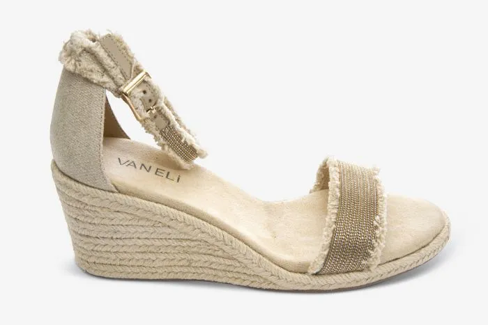 Vaneli Women’s Layry Natural Canvas sold by Orleans Shoe Co. product image thumbnail 2