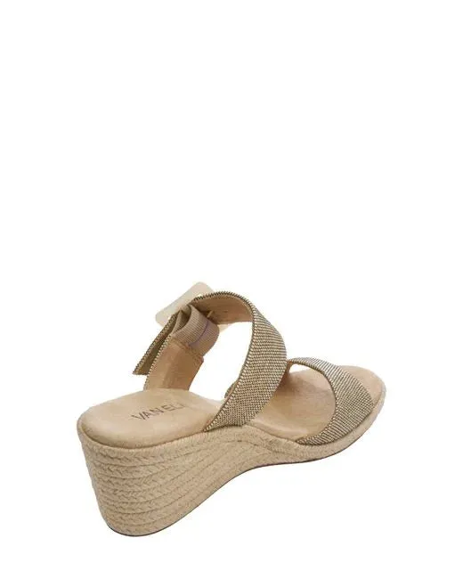 Vaneli Women’s Layla Camel Raffia sold by Orleans Shoe Co. product image thumbnail 4