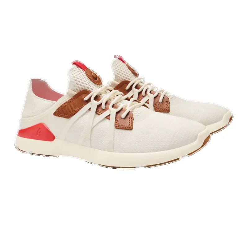 Olukai Men’s Mio Li Bright White Red Lava sold by Orleans Shoe Co.