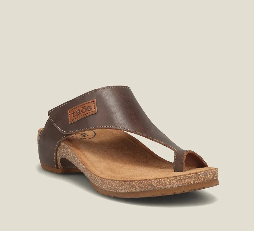 Taos Women’s Loop Mocha sold by Orleans Shoe Co.