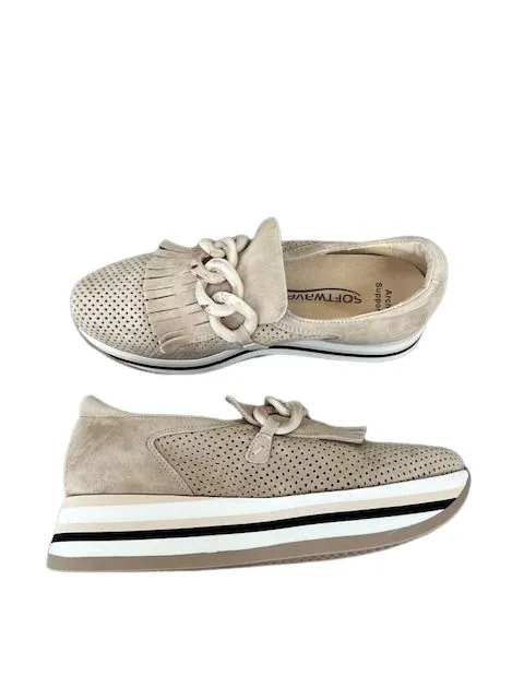 Softwaves Women's Carly Platform Loafers Sand sold by Orleans Shoe Co. product image thumbnail 5