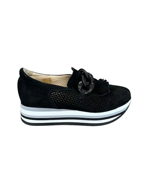 Softwaves Women's Caddie Platform Loafers Black sold by Orleans Shoe Co. product image thumbnail 2