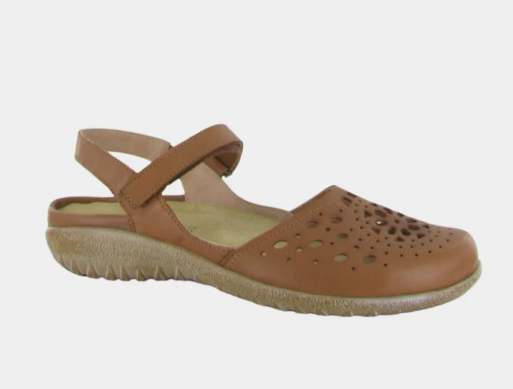 Naot Women’s Arataki Caramel Leather sold by Orleans Shoe Co.