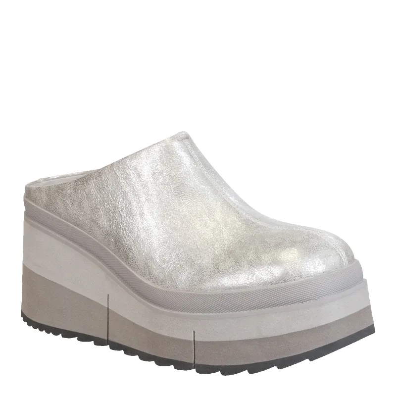 Naked Feet Women’s Coach Silver sold by Orleans Shoe Co.