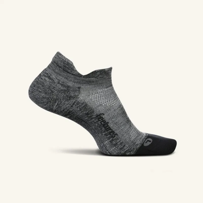 Feetures Elite Light Cushion No Show Tab Gray sold by Orleans Shoe Co.