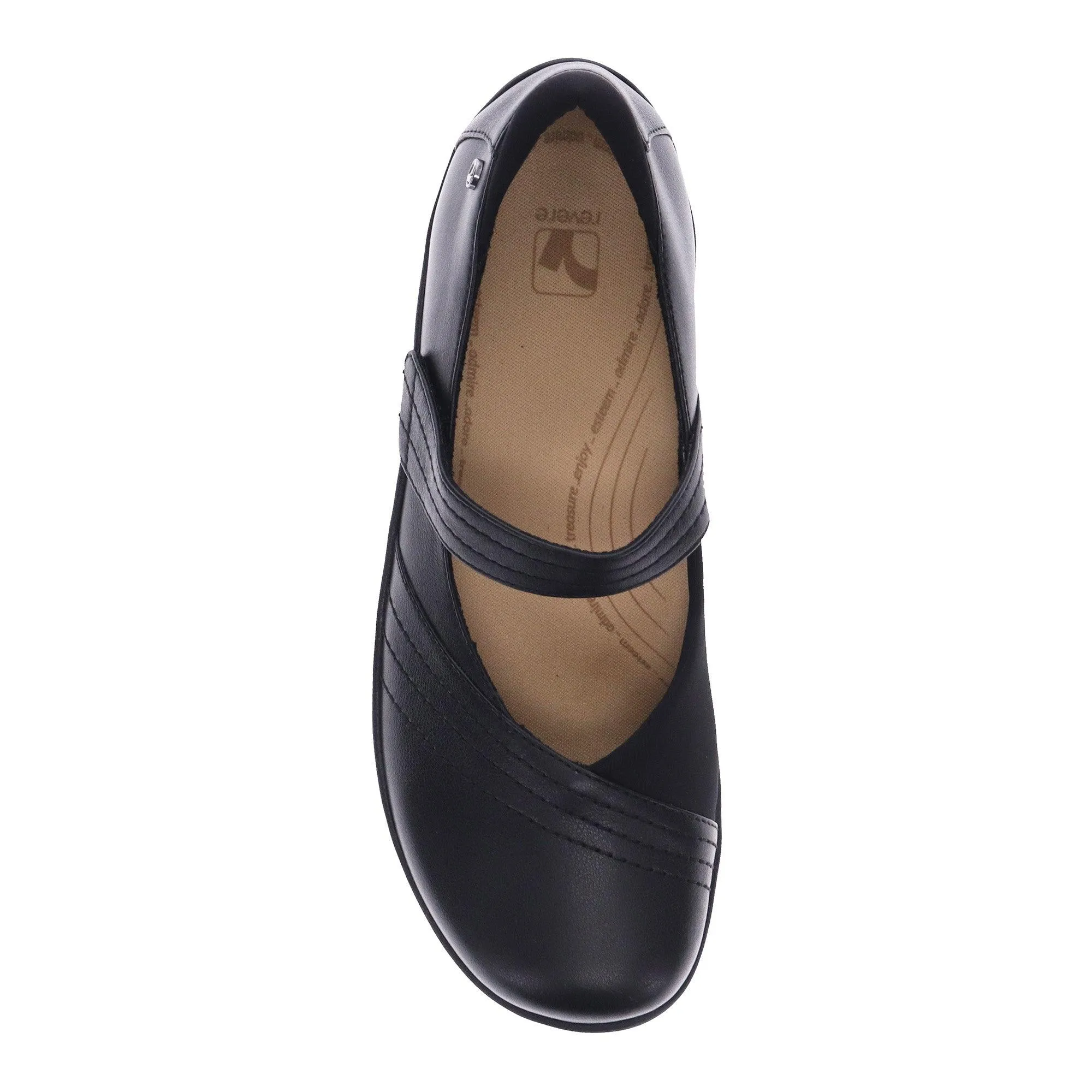 Revere Women's Timaru Mary Jane Black sold by Orleans Shoe Co. product image thumbnail 4