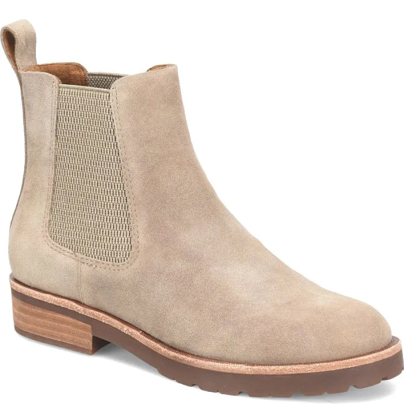 Kork Ease Women’s Bristol Taupe Marmotta Suede sold by Orleans Shoe Co.