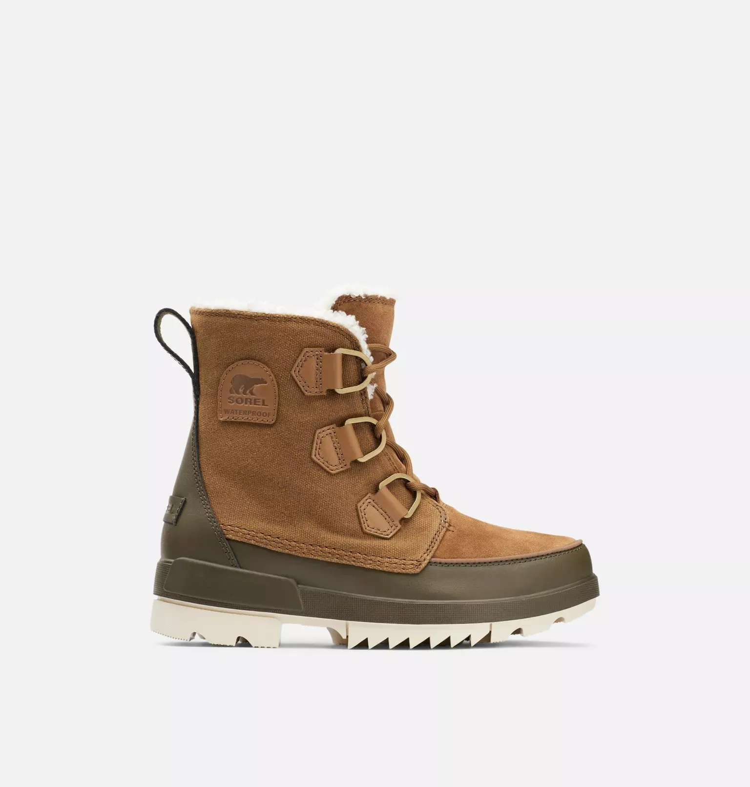 Sorel Women’s Tivoli IV Waterproof Velvet Tan Olive Green sold by Orleans Shoe Co. product image thumbnail 2